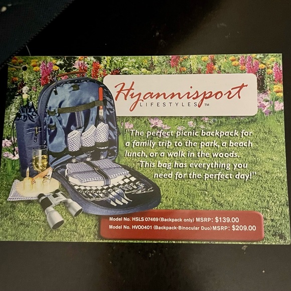 Hyannisport Picnic Backpack - Picture 3 of 4